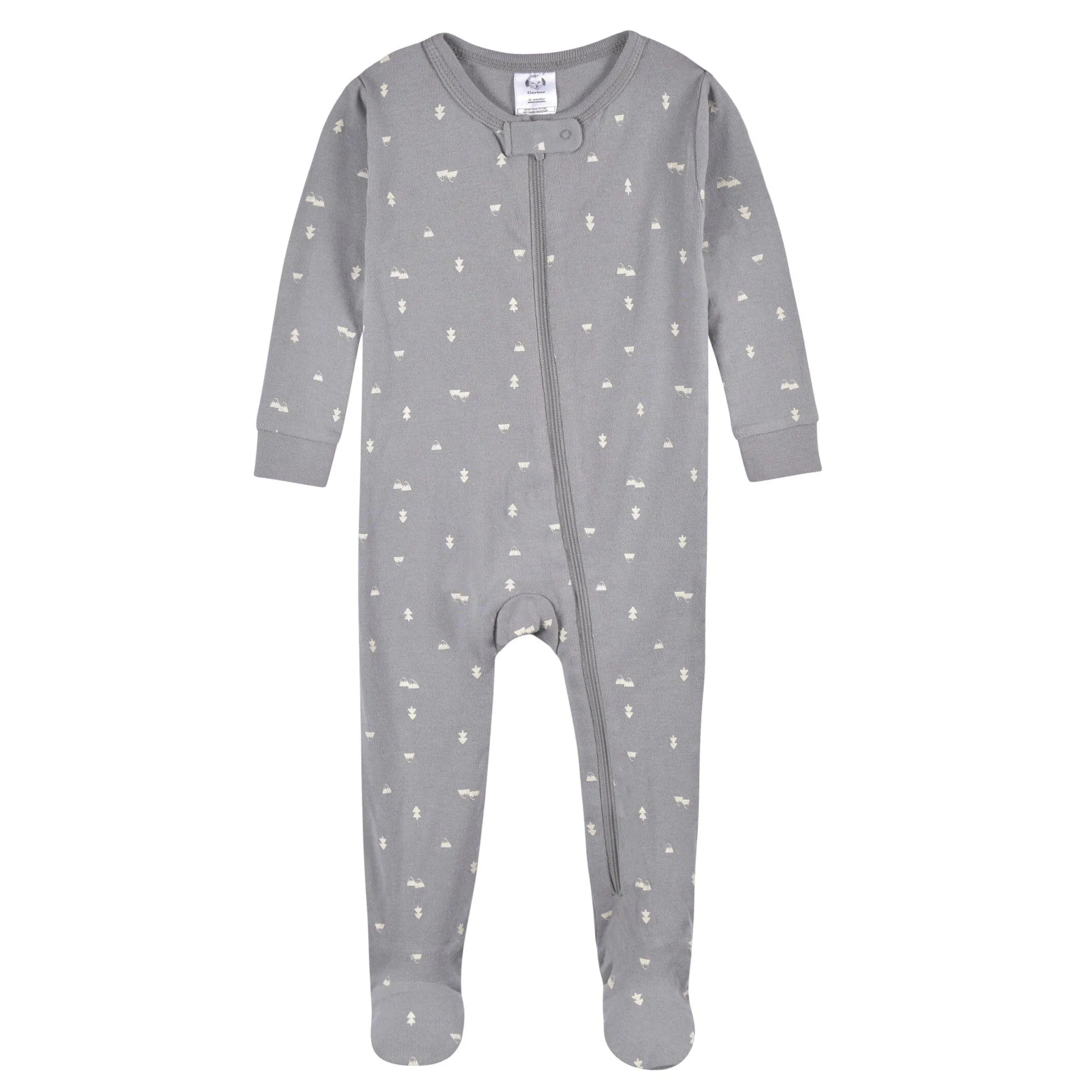 2-Pack Baby & Toddler Boys Polar Pals Snug Fit Footed Cotton Pajamas