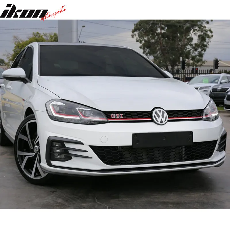 2017-2019 VW Golf MK7 7.5 GTI Front Bumper Kit w/ Fog Lights Grille