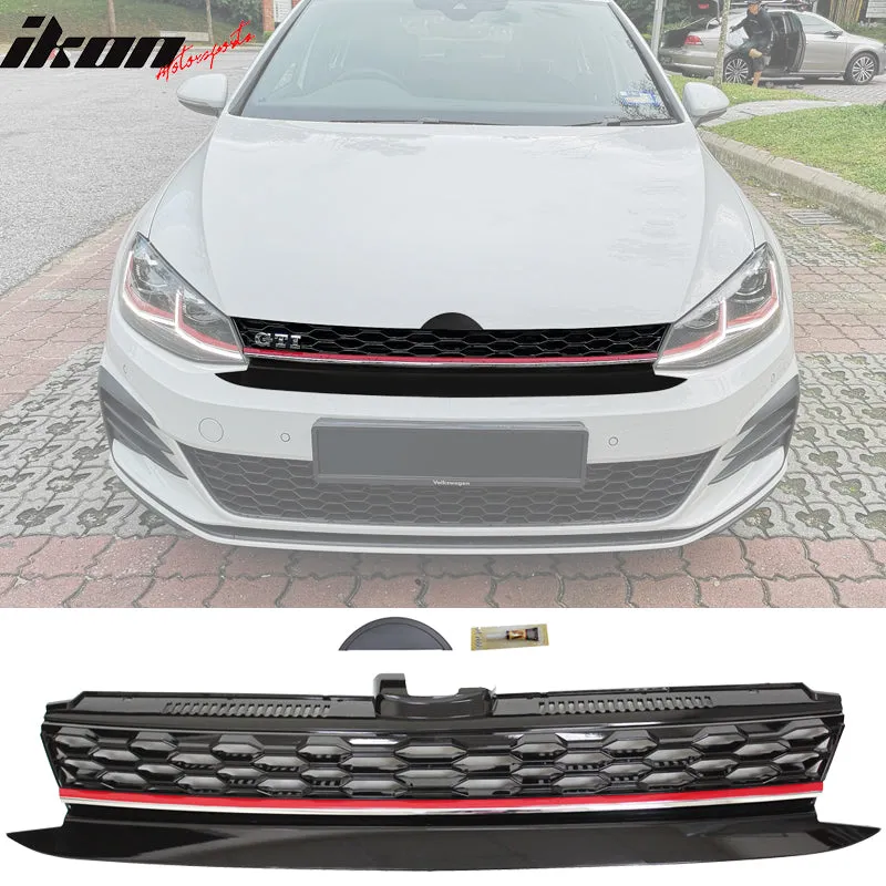 2017-2019 VW Golf MK7 7.5 GTI Front Bumper Kit w/ Fog Lights Grille