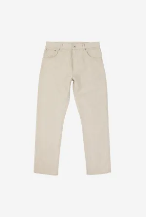 AIC 5-Pocket Cotton-Linen Stone