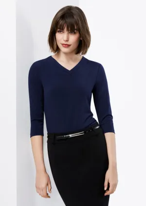 Biz Ladies Lana 3/4 sleeve Top