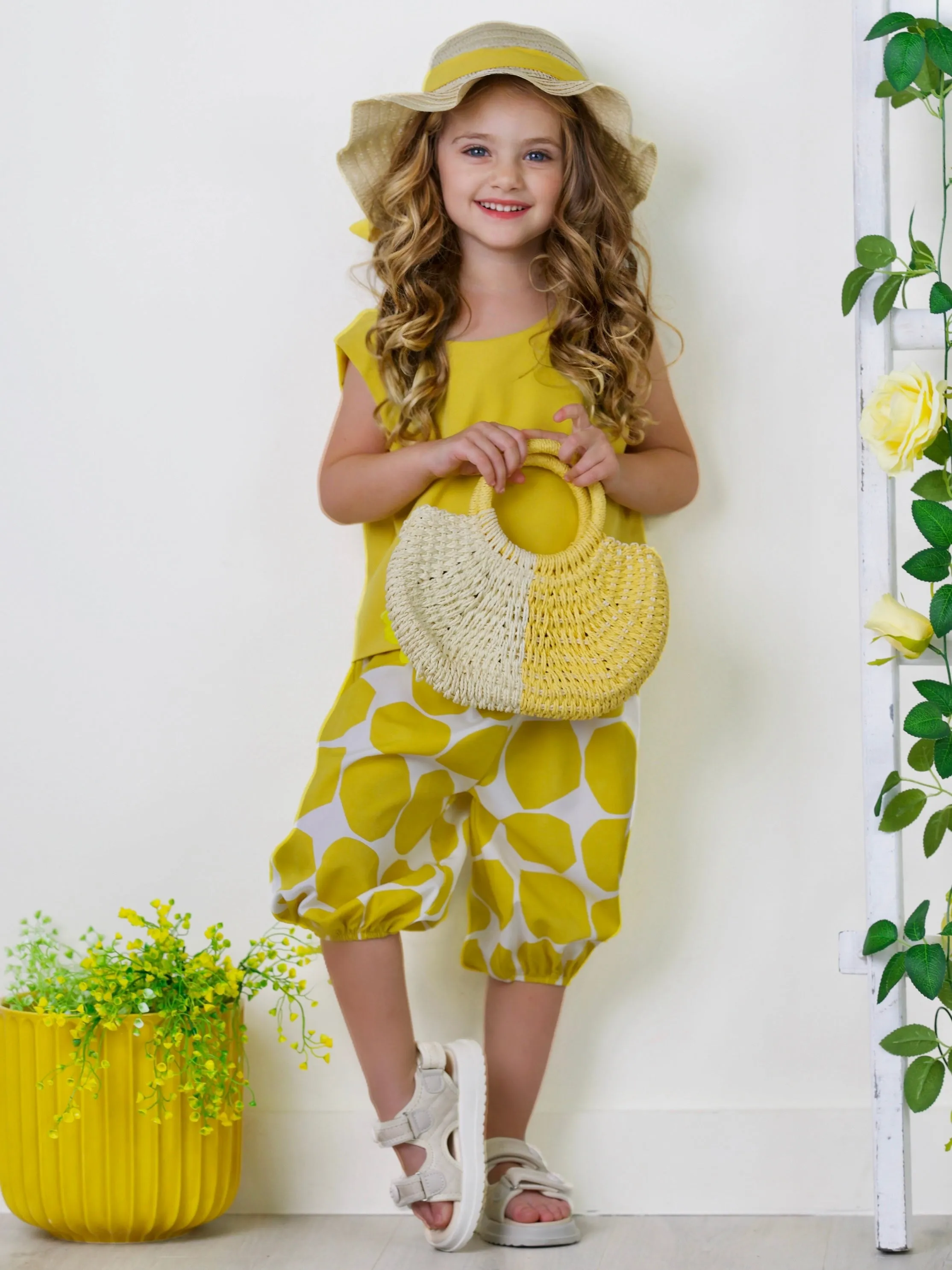 Breezy Days Balloon Pants 3pc Set