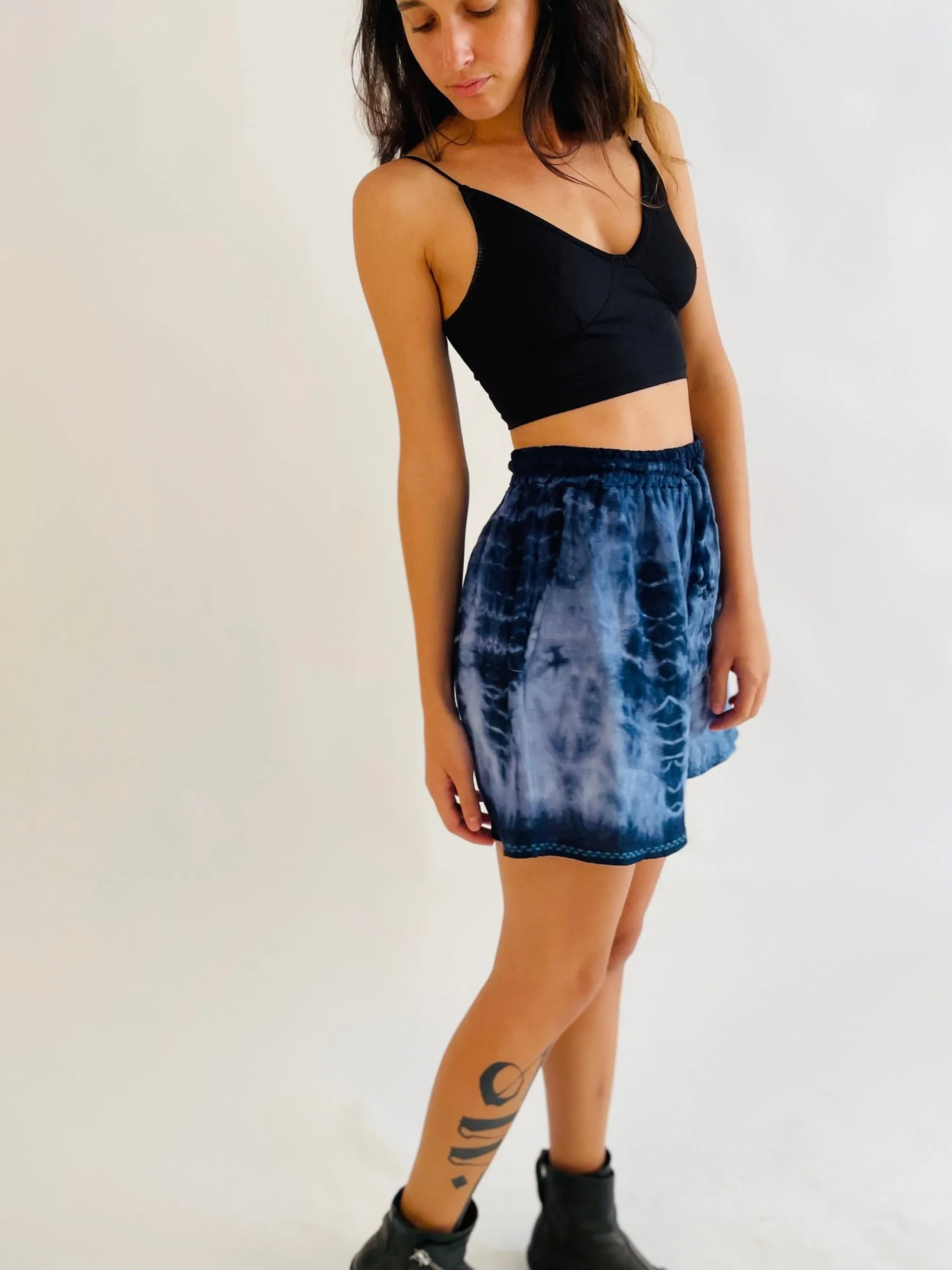 Breezy Summer Shorts -Blue