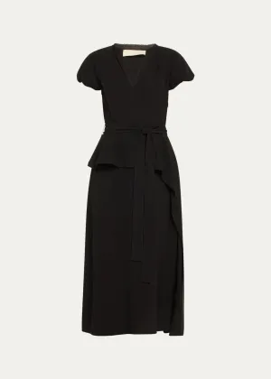 Demetria Dress in Noir