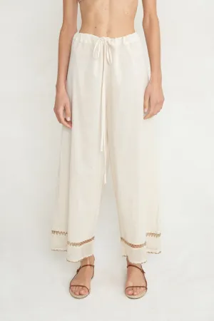 Ella Pant Antique White