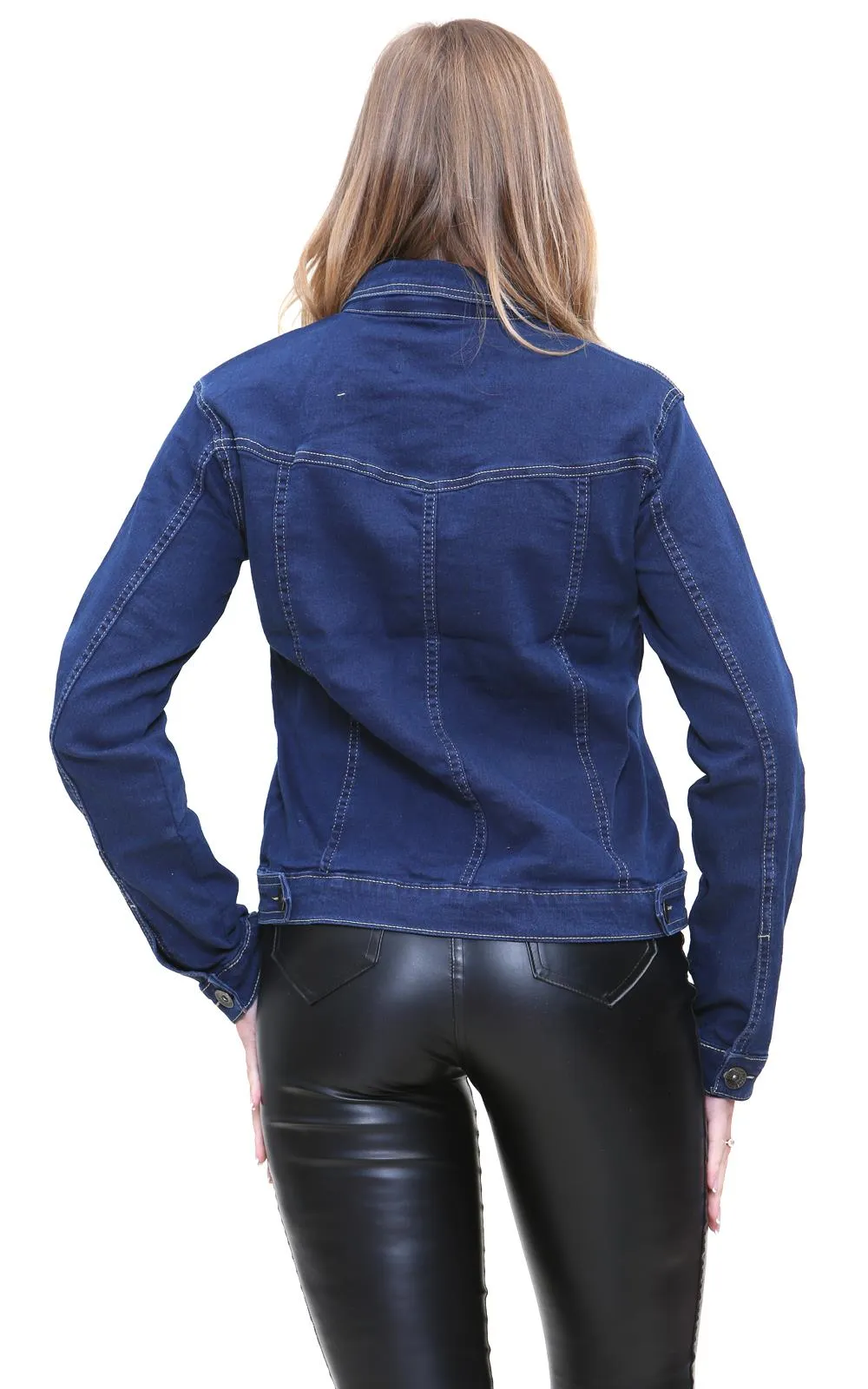 Ladies Loose Fit Denim Jacket TF10