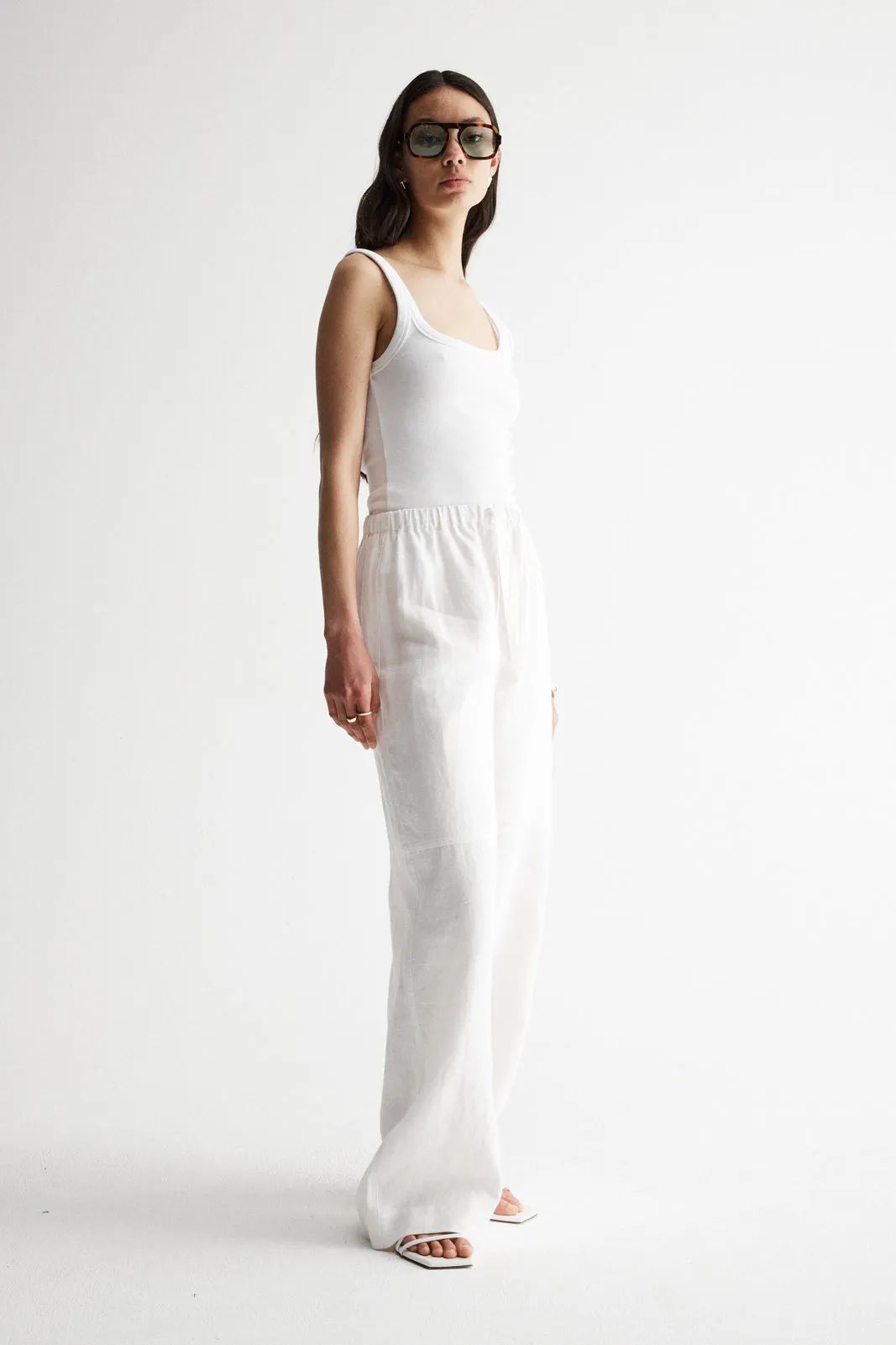 Leilani Pant White