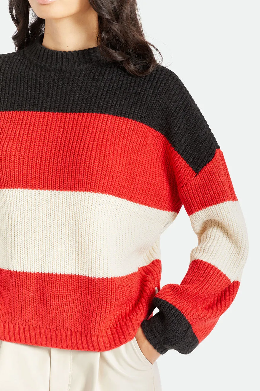 Madero Sweater - Mars Red