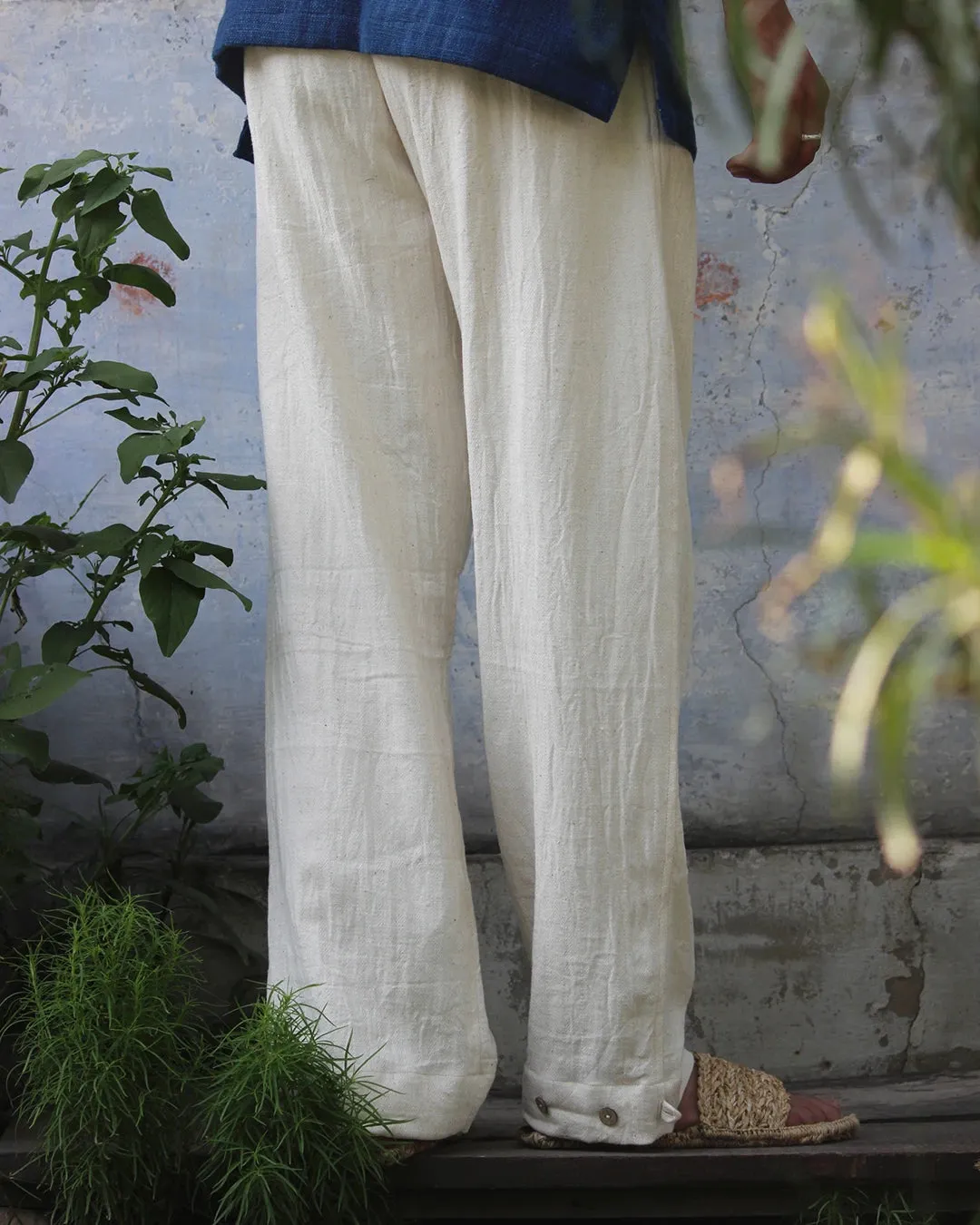 Nomad Ankle Button Kala Cotton Pants