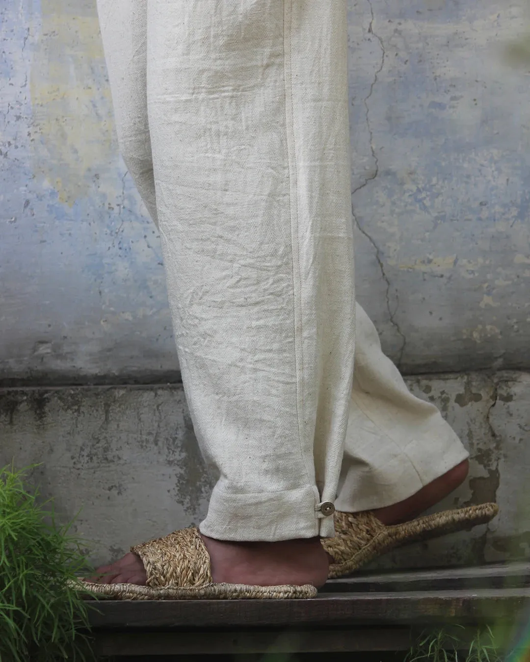 Nomad Ankle Button Kala Cotton Pants