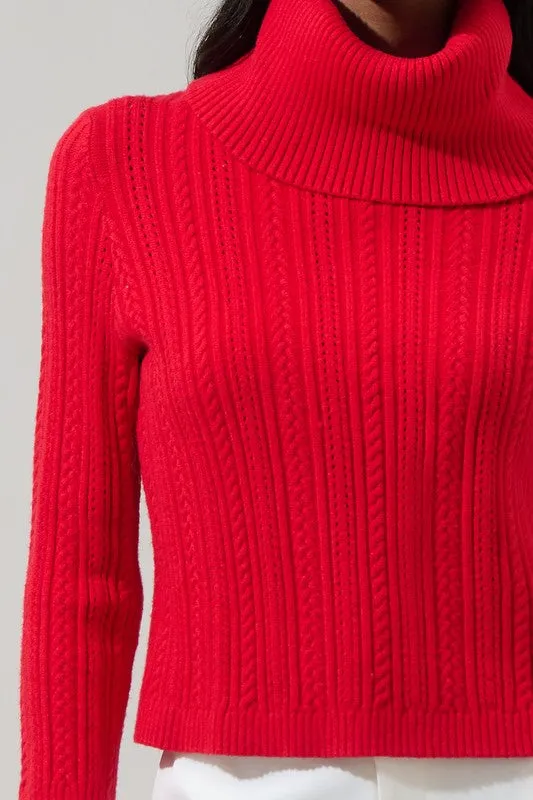 Perrie Turtle Neck Sweater