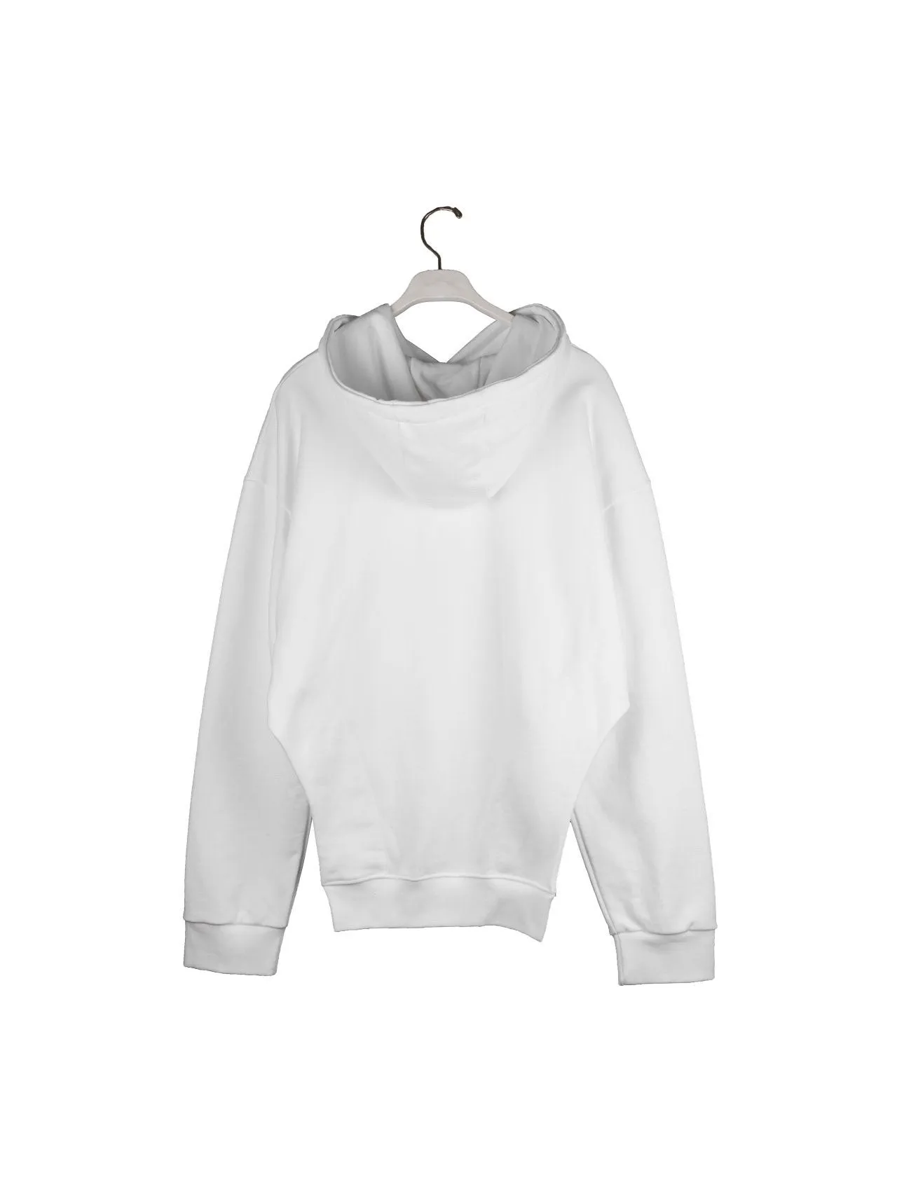 SIDE CUT OUT UNBALANCED COTTON HOODIE