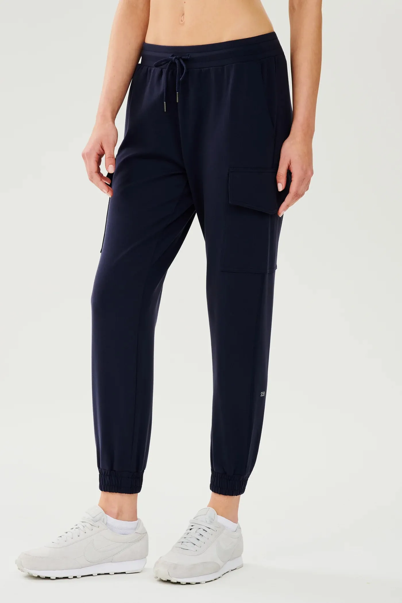 Supplex Cargo Jogger in Indigo