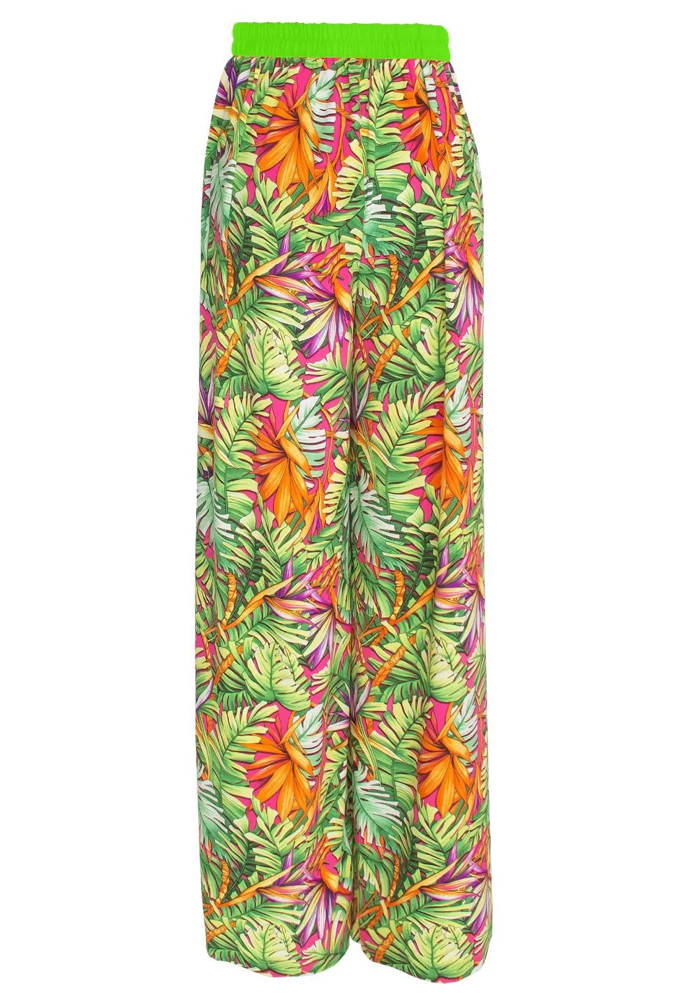 Tropics - Jungle Paradise Pants (Neon Green)