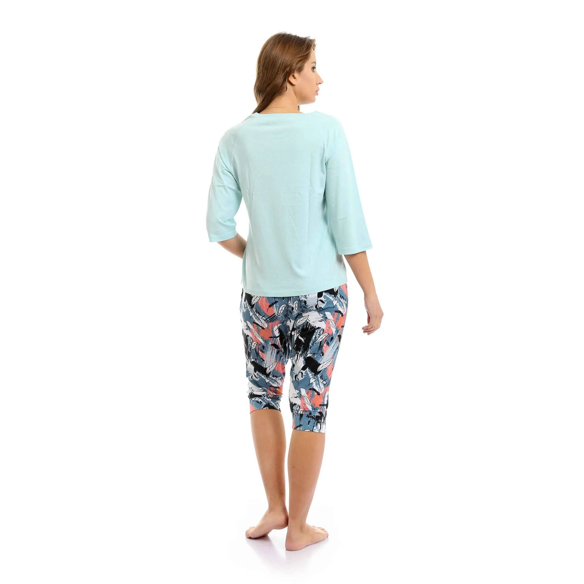 Women's Capri Pajama Set